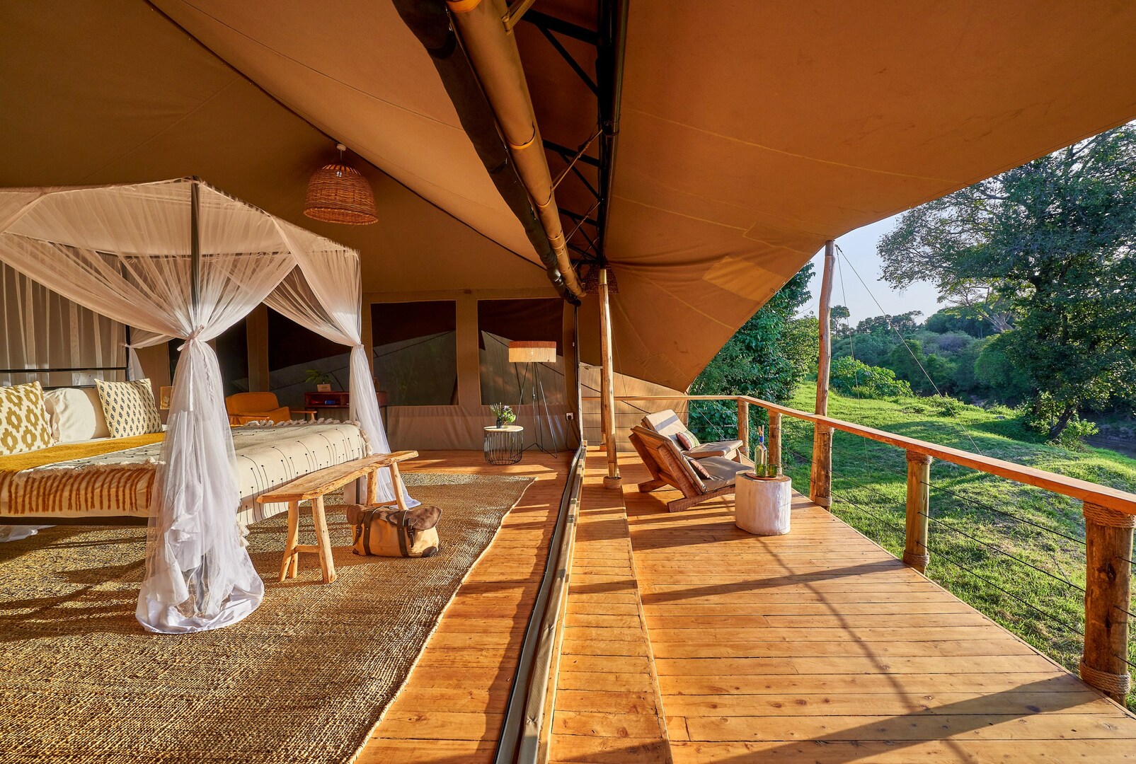 Emboo River Camp in Kenya, one of the best long-haul destinations for 2025