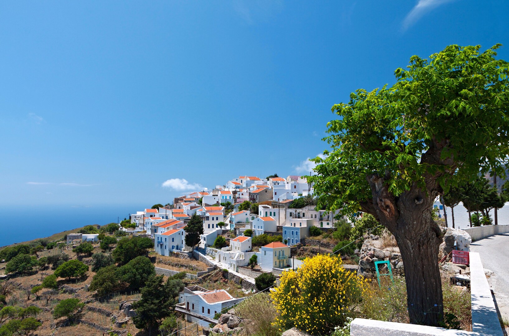Nikia on Nisyros, one of the best quiet Greek islands.