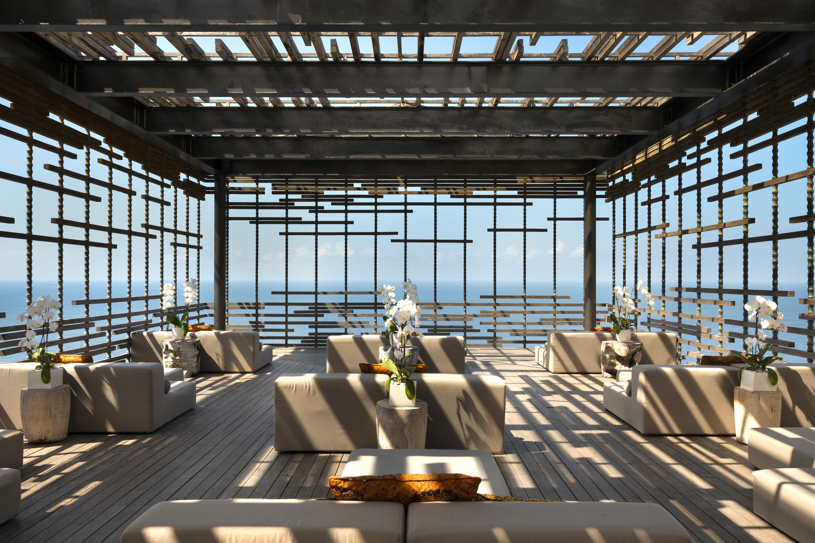 Elegant architecture at Alila Villas Uluwatu, an enchanting place for a romantic stay.