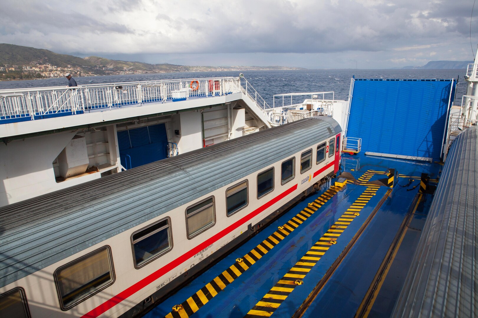 The Night Train to Sicily, a remarkable journey combining train and ferry travel